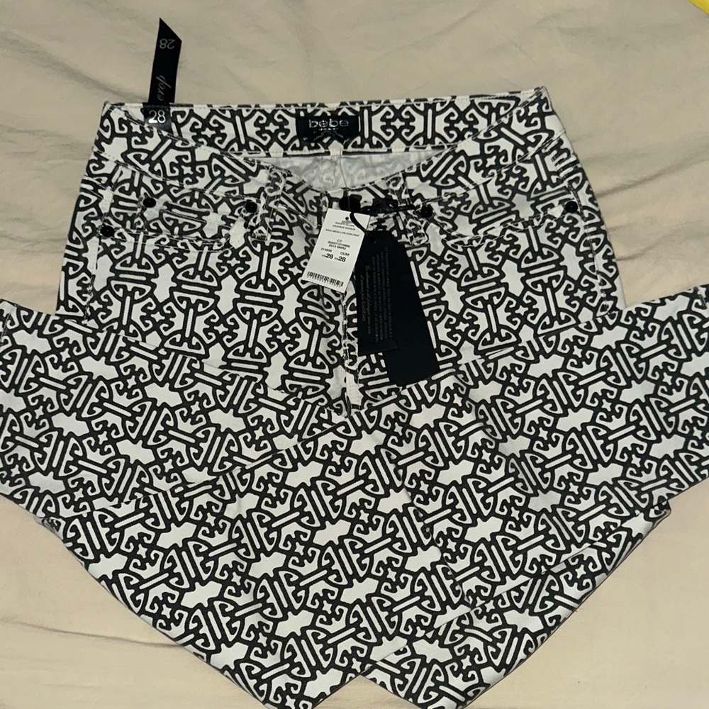 Bebe jeans Monochrome Patterned